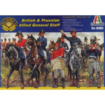 1/72 Italeri Napoleonic British and Prussian Allied General Staff  6065 